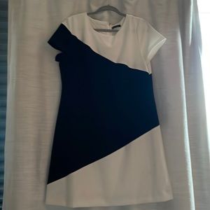 Black and white dress